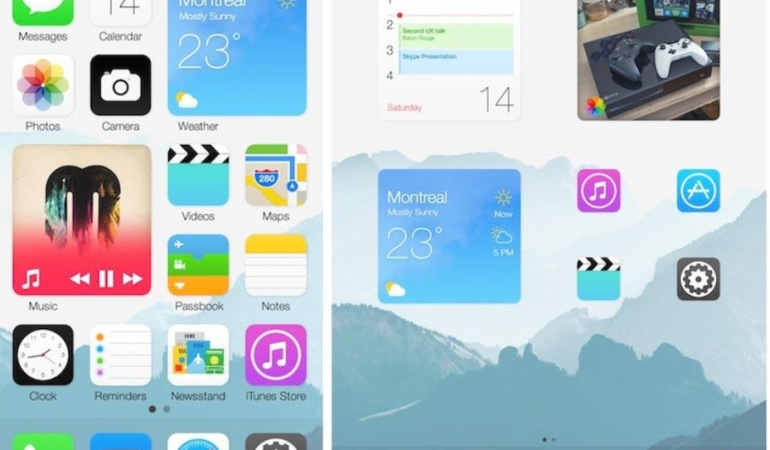 iOS Widget Konsepti Dikkatleri Üstüne Topladı