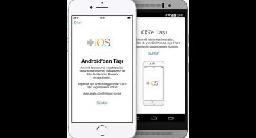 Android Telefondan iPhone’a Veri Aktarma!