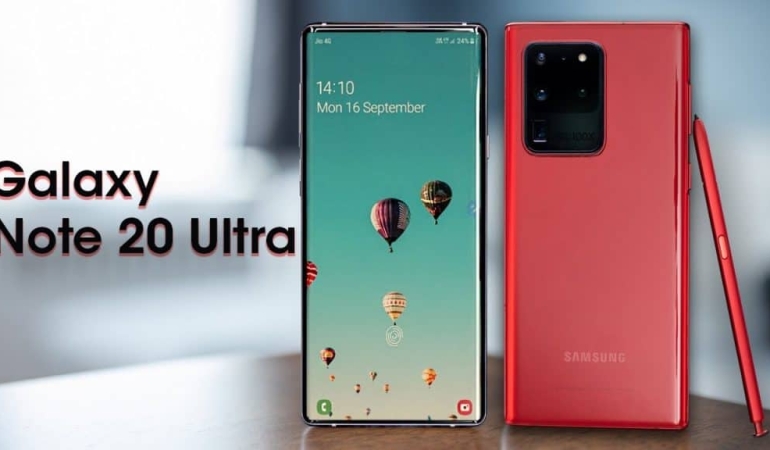 Canlı Fotoğraflar Galaxy Note20’yi Kırmızı, Mavi Ve Pembe Olarak Gösterir