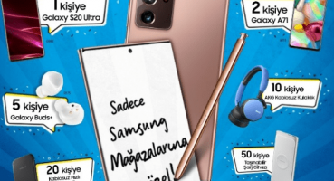 Samsung’dan Ziyaretçilerine: Galaxy S20 Ultra Çekilişi!