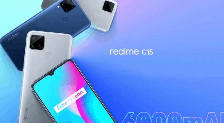 Realme C15 Satışa Çıkıyor!