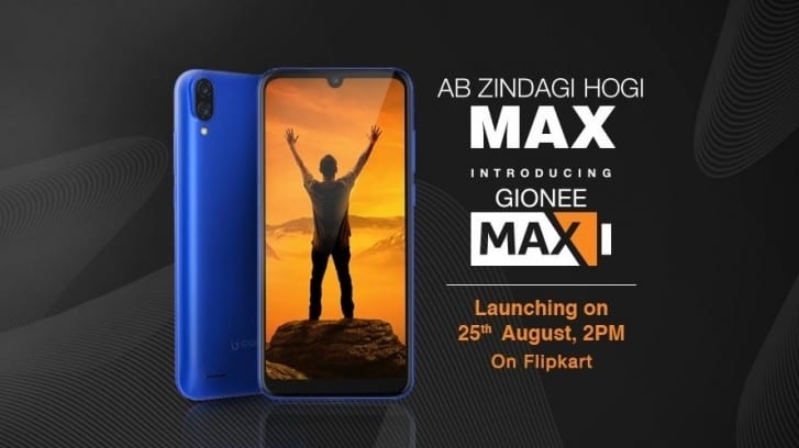 Gionee Max’in Temel Özellikleri ve Tasarımı Resmen Açıklandı