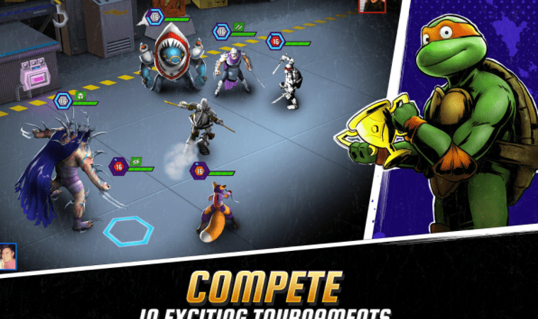 RPG Tabanlı Ninja Turtles Oyunu, iOS ve Android İçin Yayınlandı!