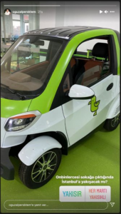 Elektrikli Scooter’dan Sonra Martı’dan Elektrikli Araç Geldi!