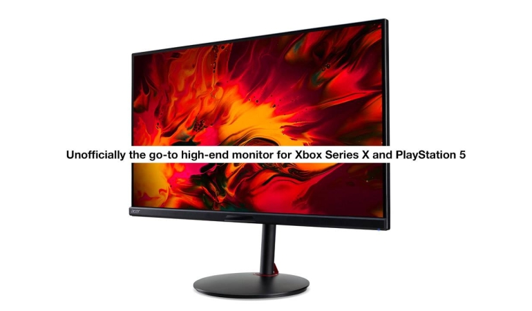 Xbox Series X ve PS5’i desteklemek için üretilmiş Acer Nitro XV282K KV 4K UHD Monitör