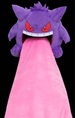 Bu devasa Pokemon Gengar yastığı, hayallerinizi yemek için burada