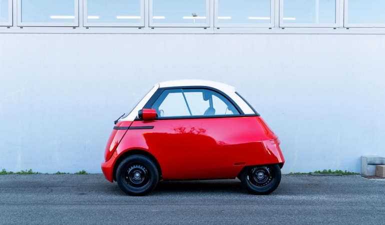 Microlino elektrikli mikro otomobil Eylül 2021’de Avrupa’da üretime girecek