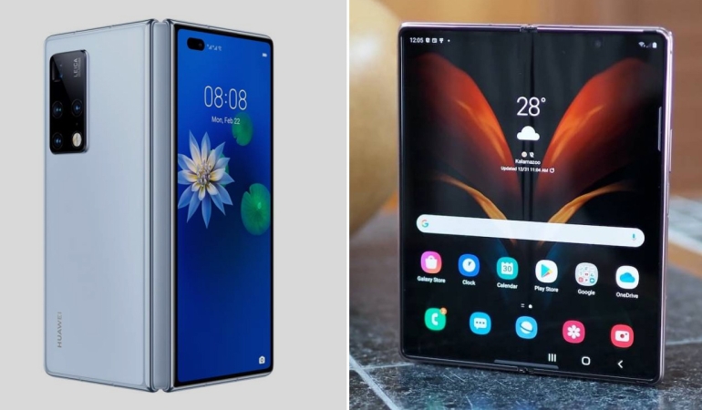 Huawei Mate X2 ve Galaxy Z Fold2: Bire bir karşılaştırma