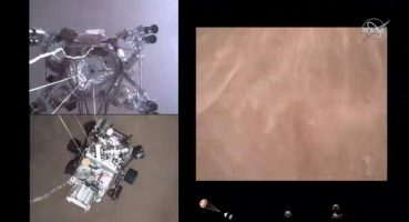 Bu inanılmaz videoda NASA Perseverance Mars gezgini inişini izleyin