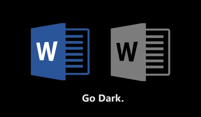 Microsoft Word Artık Daha Karanlık!