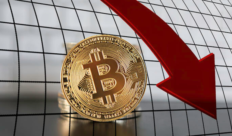 58 Bin Doları Aşan Bitcoin Fena Düştü!