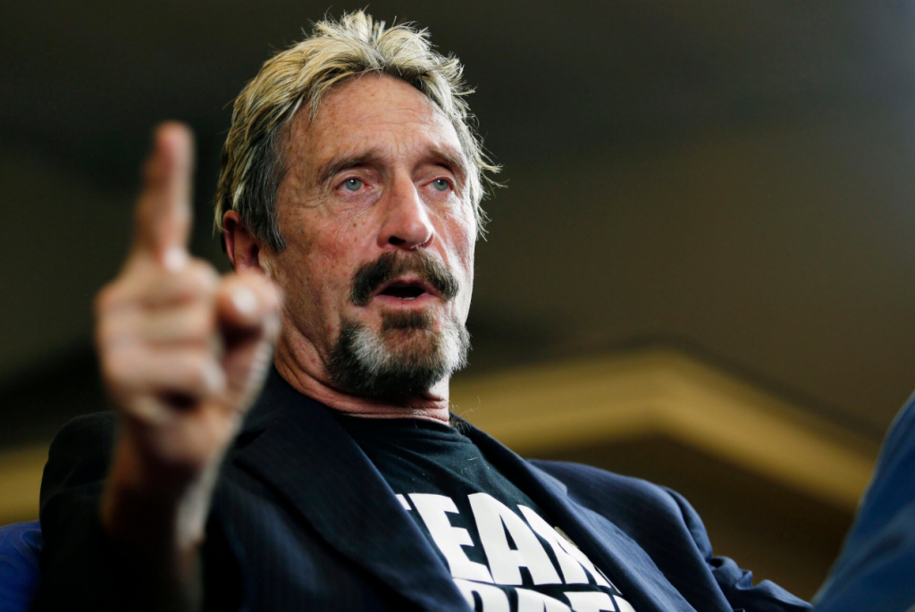 JOHN MCAFEE