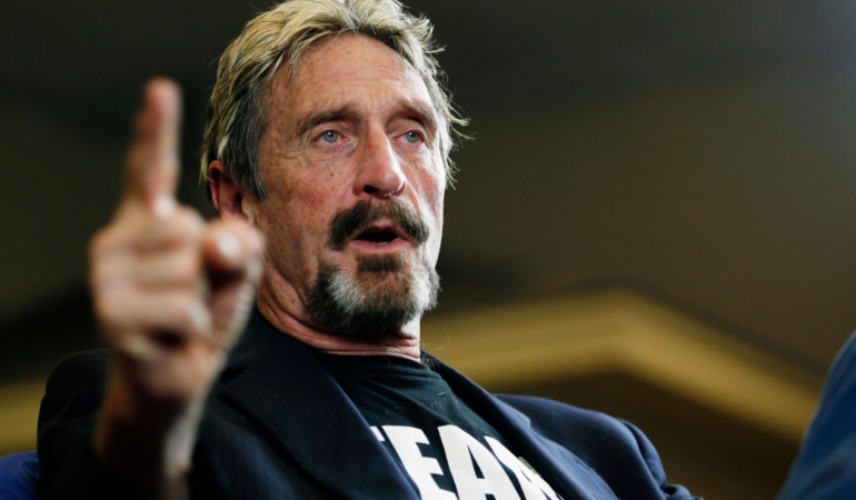 John Mcafee, Kripto Planında Dolandırıcılık ve Kara Para Aklama Suçlamalarıyla Karşı Karşıya