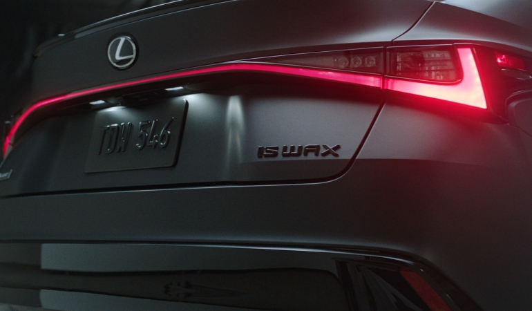 Bu Lexus IS Wax Edition, vinil tutkunları için mükemmeldir