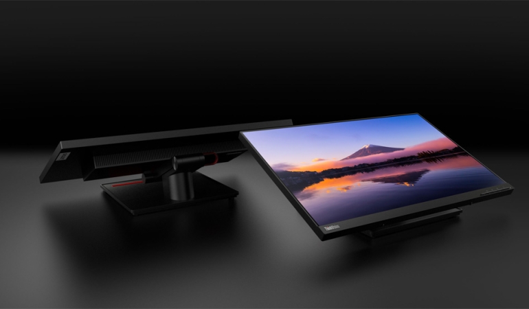 Lenovo ThinkVision T24t, öğrencileri hedefleyen bir dokunmatik monitördür