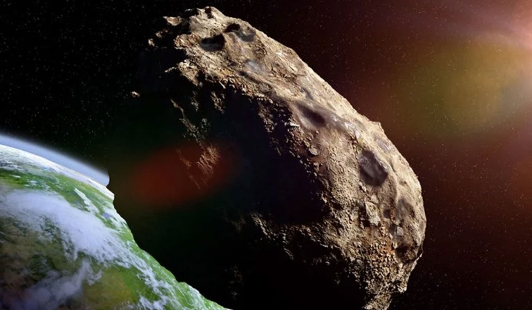 Apophis olarak bilinen büyük bir asteroit, Dünya’yı sessizce geçerken