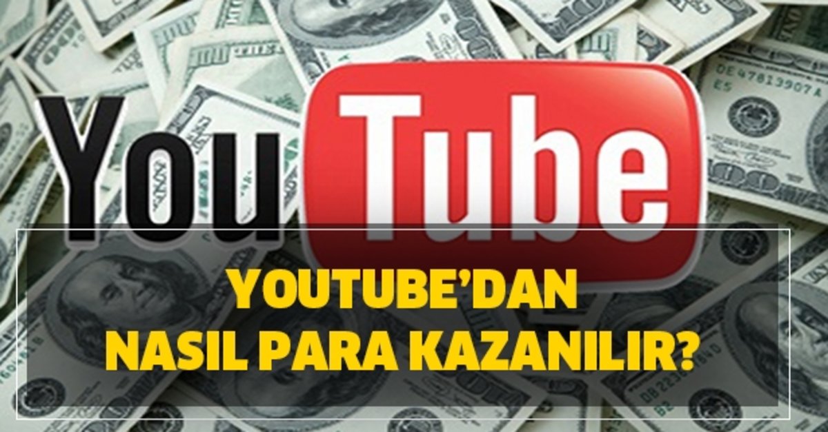 youtube ile para kazanma