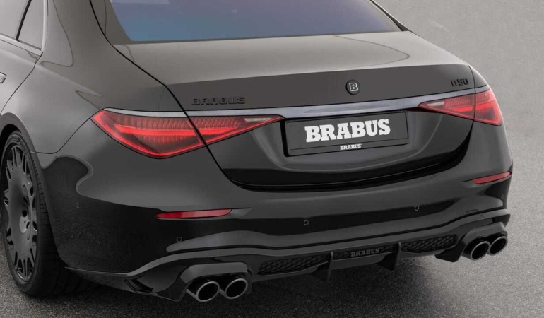 Brabus 500, kurt kılığına girmiş bir Mercedes-Benz S-Serisi