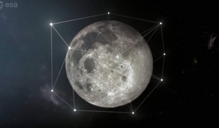 ESA, Ay için Starlink-GPS tarzı hibrit ağda ilerliyor