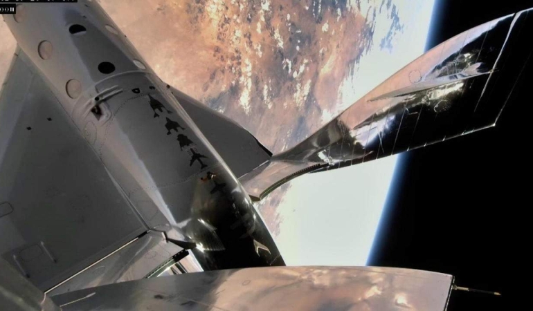 Virgin Galactic, insanları ilk kez New Mexico’dan uzaya fırlattı