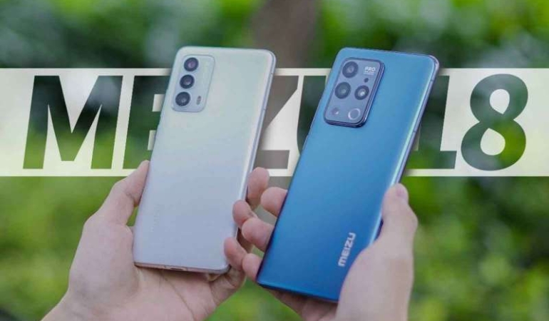 Meizu 18 Sınırlı Sayıda Beyaz Çerçeveli Bir Ekran Paneli Alıyor