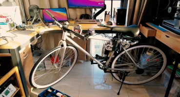Huawei mühendisi kendi kendine giden bir bisiklet prototipi geliştirdi