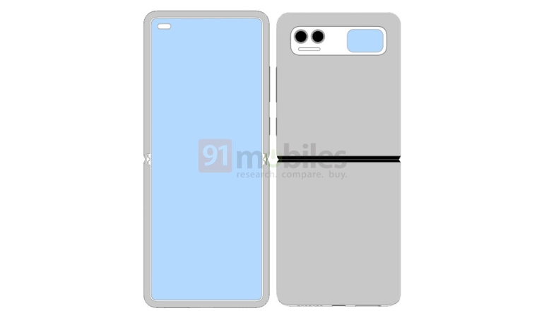 Kapaklı tasarıma ve çift ön kameraya sahip Xiaomi flip telefon yeni bir patentte görüldü