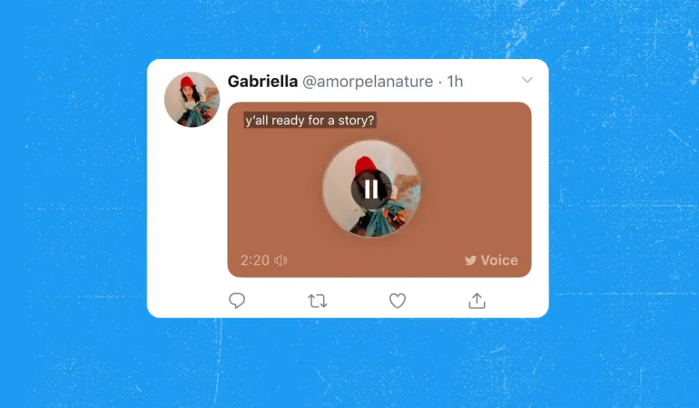 Twitter, lansmanından bir yıl sonra nihayet sesli tweet’ler için başlıklar yayınladı