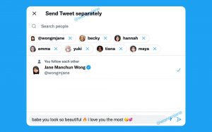 Twitter, Süreçte Grup Oluşturmadan Birden Çok Doğrudan Mesaj Gönderme Yeteneğini Test Ediyor