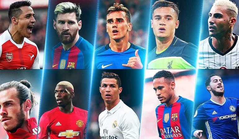 Dünyada En Çok Kazanan Futbolcular Açıklandı. Ronaldo mu Messi mi?