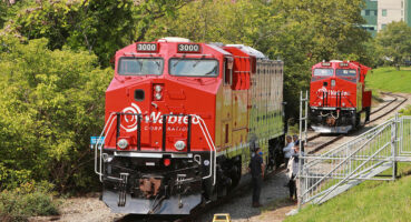 Dünyadaki İlk Elektrikli Yük Treni Raylara Çıktı.