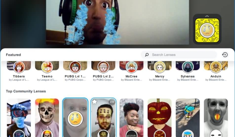 Görüntülü Görüşmelerimizdeki Snapchat Efektleri Kullanmanızı Sağlayan Snap Camera Nasıl Kullanılır?