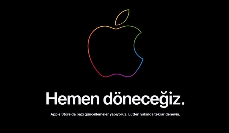 Apple, iPhone 13’ün Ön Satışa Çıkmasına Saatler Kala Apple Store’u Erişime Kapattı.