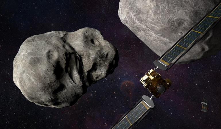 NASA, Asteroidlerin Dünyaya Çarpmasını Engellemesi İçin Uzaya Bir Araç Fırlatıyor.
