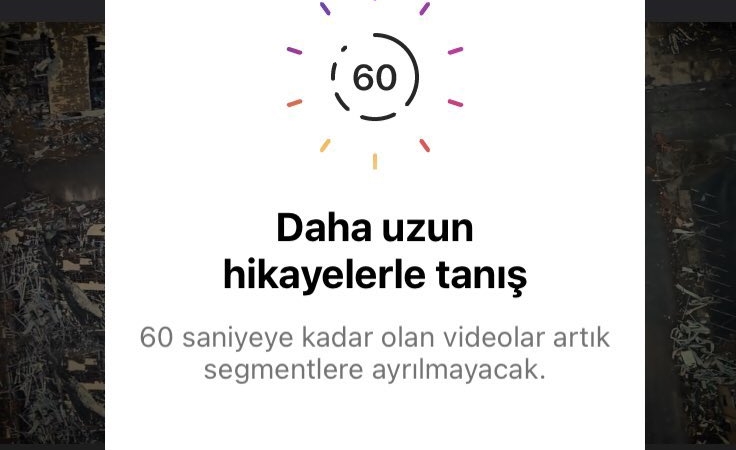 Instagram’ın Yeni ’60 Saniyelik Hikayeler’ Özelliği Türkiye’de