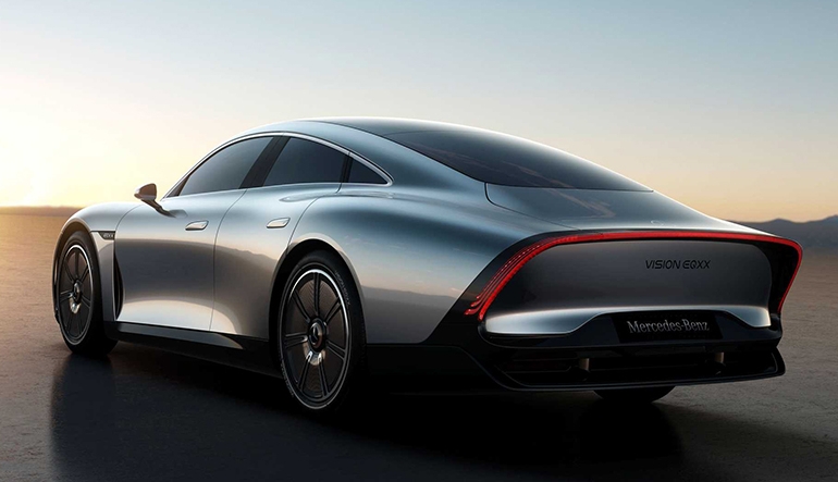 Tek Şarjla Bin Kilometre Gidecek Yeni Elektrikli Araba Mercedes Vision EQXX Tanıtıldı!