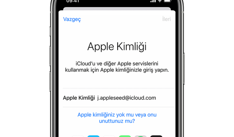 Apple kimliği doğrulama başarısız hatası nasıl düzeltilir