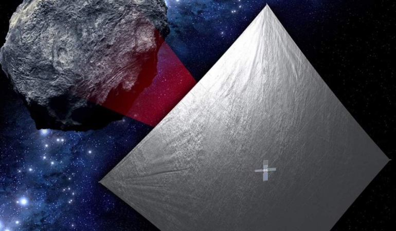 NASA, bir asteroidin ardından bir güneş yelkenli uzay aracı gönderiyor