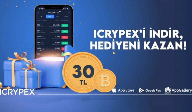 icrypex.com ile 30 TL Kazan!