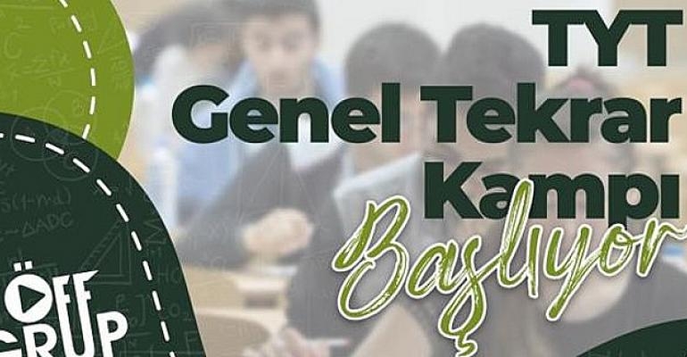 4 Günlük TYT Genel Kampı Başlıyor