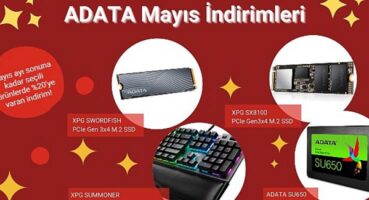 ADATA’dan Seçili Ürünlerde Mayıs Sonuna Kadar İndirim