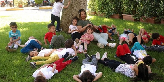 Aydın Büyükşehir Belediyesi Minikleri Fidanlıkta Misafir Etti