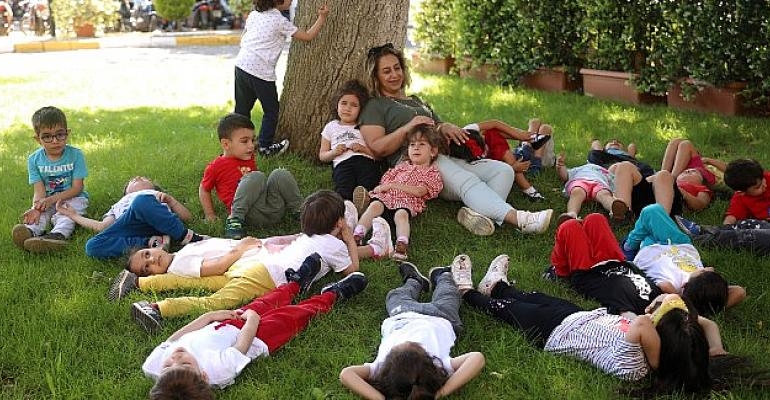 Aydın Büyükşehir Belediyesi Minikleri Fidanlıkta Misafir Etti