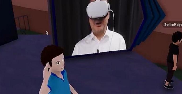 Babacan Metaverse’deki ilk siyasi mitingde konuştu: ‘Gençleri yeni dünyanın bilgi ve becerisiyle donatacağız’
