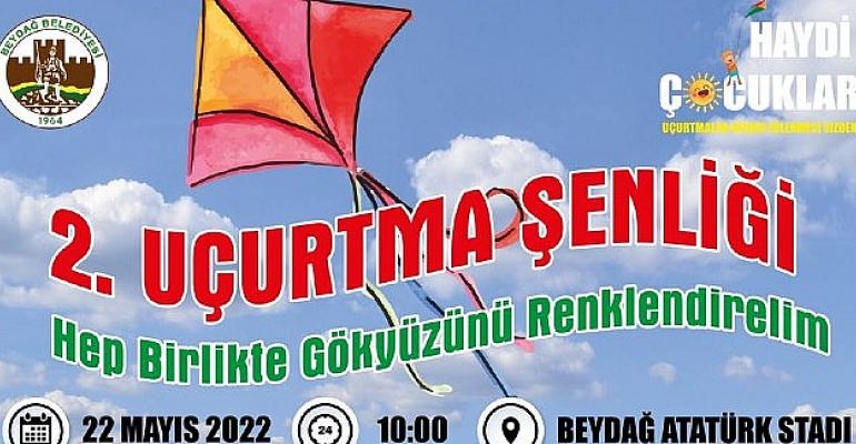 Beydağ Belediyesi’nden 2. Uçurtma Şenliği