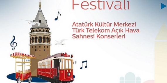‘Beyoğlu Kültür Yolu Festivali’   Türk Telekom Açık Hava konserlerine geri sayım başladı