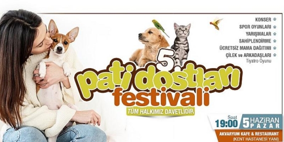 Çiğli 5. Pati Dostları Festivali’ne Hazır