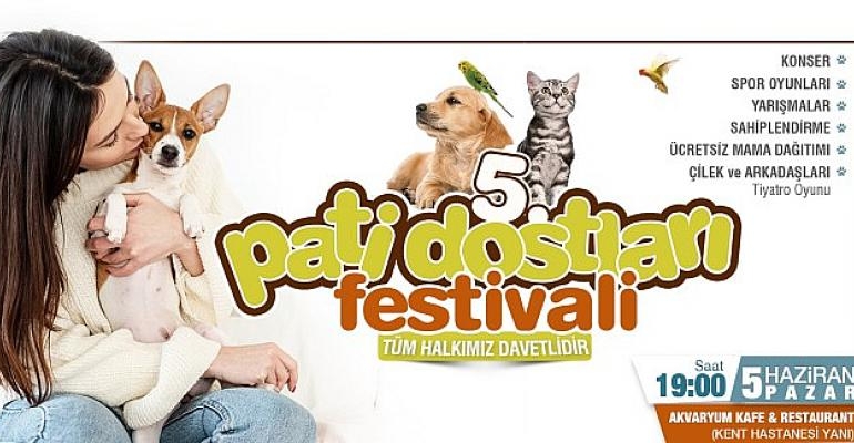Çiğli 5. Pati Dostları Festivali’ne Hazır