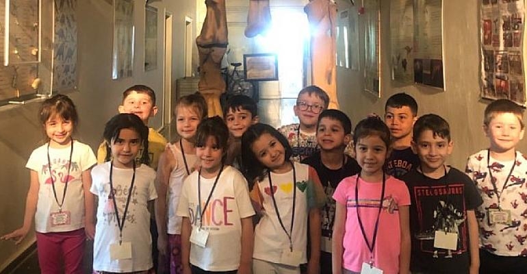 Egeli minikler Tabiat Tarihi Müzesini ziyaret etti