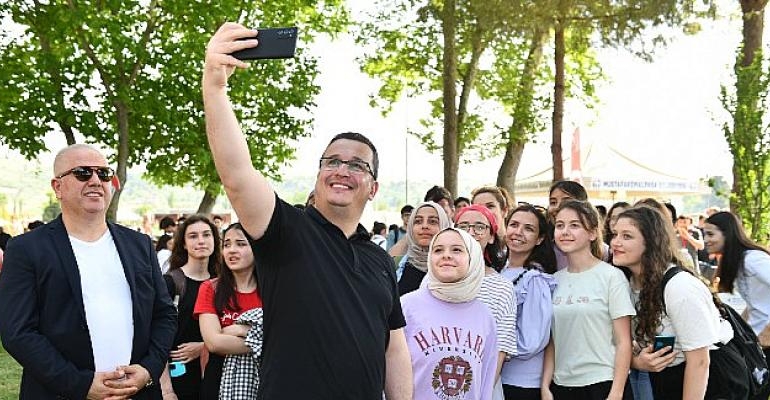 Genç Başkan ve Gençler Festivalde Buluştu